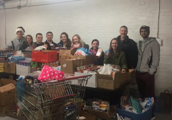 Olmsted Falls High School Student Council Food Drive