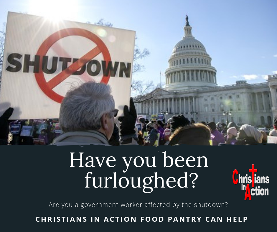 GOVERNMENT SHUTDOWN – Christians In Action